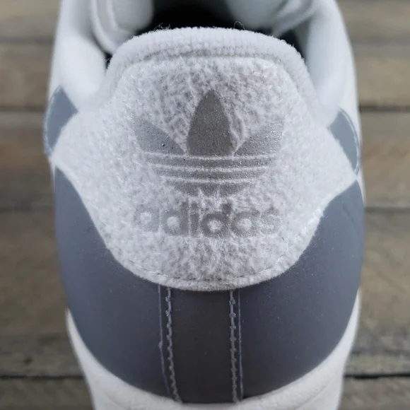 adidas Superstar Originals Men's Retro Shoes Sneakers White Tint Silver Metallic - Picture 5 of 9